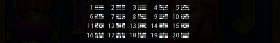 the golden sword brasil jackpot paylines image