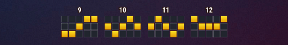 track n gold paylines image