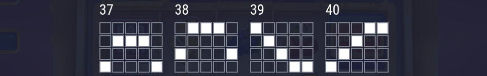 triple seven flames of craze paylines image