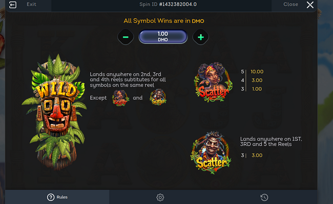 boka jamba 10 paytable 1