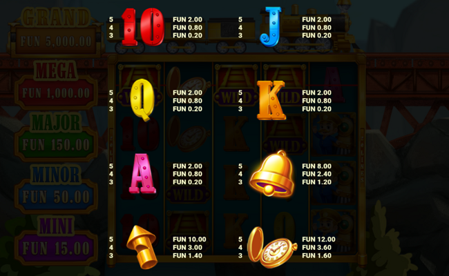 goldstar express paytable