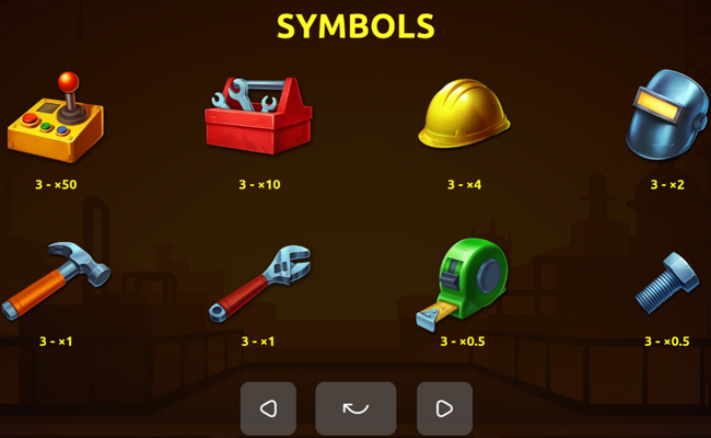 labour day rush paytable