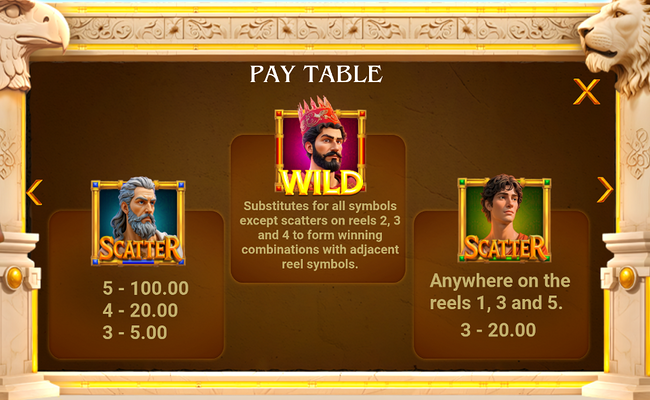 nemrut paytable 1