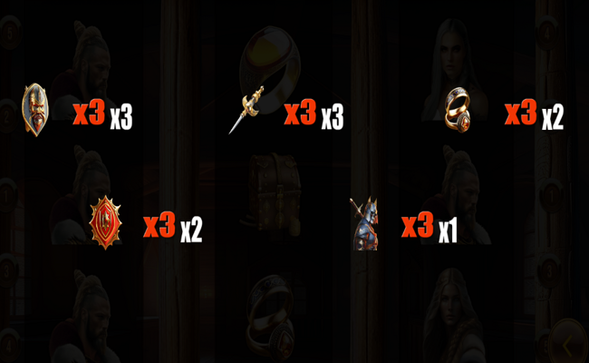 runes of valhalla paytable 2