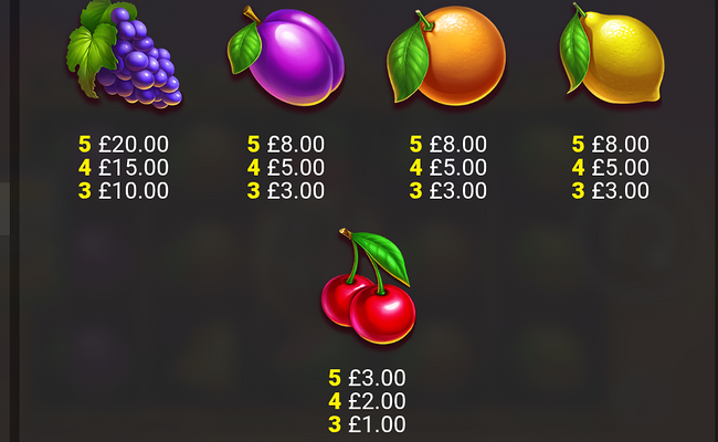 wolf fury fire blitz paytable 2