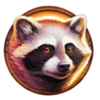 3 apex treasures racoon symbol