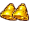 3 thunder coins hold and win bells symbol