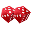 3x5 joker hold the spin red dice symbol