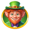 3x5 patrick hold the spin leprechaun symbol