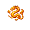 4 gold lanterns hold and win dragon symbol