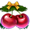 5 christmas fruits cherry symbol