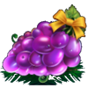 5 christmas fruits grapes symbol
