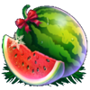 5 christmas fruits watermelon symbol