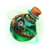 9 masks of voodoo potion symbol