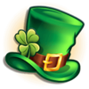 9 pots of gold hat symbol