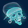 afk airport security skull symbol