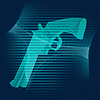 afk airport security weapon symbol