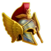 age of the gods king of olympus fire blaze xtreme helmet symbol