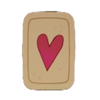 artifacts heart card symbol