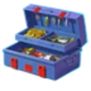 bass baggin bounty tackle box symbol