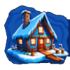 big christmas run cottage symbol