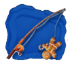 big christmas run fishing rod symbol