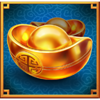 blazing horse huo ma zhao fu gold ingots symbol