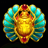 book of tut megaways bettle symbol