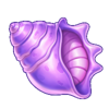 bubble up purple shell symbol