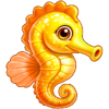 bubble up seahorse symbol