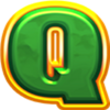 buffalo treasure hold and win q symbol