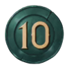 captain winbreaker ten coin symbol