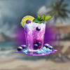 carioca vibes blueberry cocktail symbol