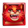 catch the luck red cat symbol