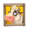 chickenville power combo cow symbol