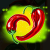 chilli con carnage red pepper symbol