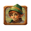 christmas workshop hold the spin elf boy symbol
