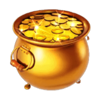 clover fortune cauldron symbol