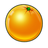 clovers and diamonds 5 orange symbol