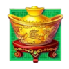 dancing drums dragon gold symbol