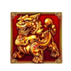 dancing drums dragon statue symbol