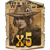 dead or alive 3 wanted wild 2 symbol