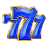 diamonds 4 the win blue sevens symbol