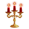 eternal desire the curse of love candles symbol