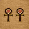 eye of horus crucifix symbol