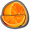 fizzling 40 hot orange symbol