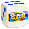 flaming crowns dice bar dice symbol