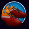 football star deluxe boots symbol