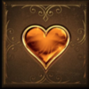 fortunium gold mega moolah heart symbol