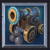 foxium boom pirates cannon symbol